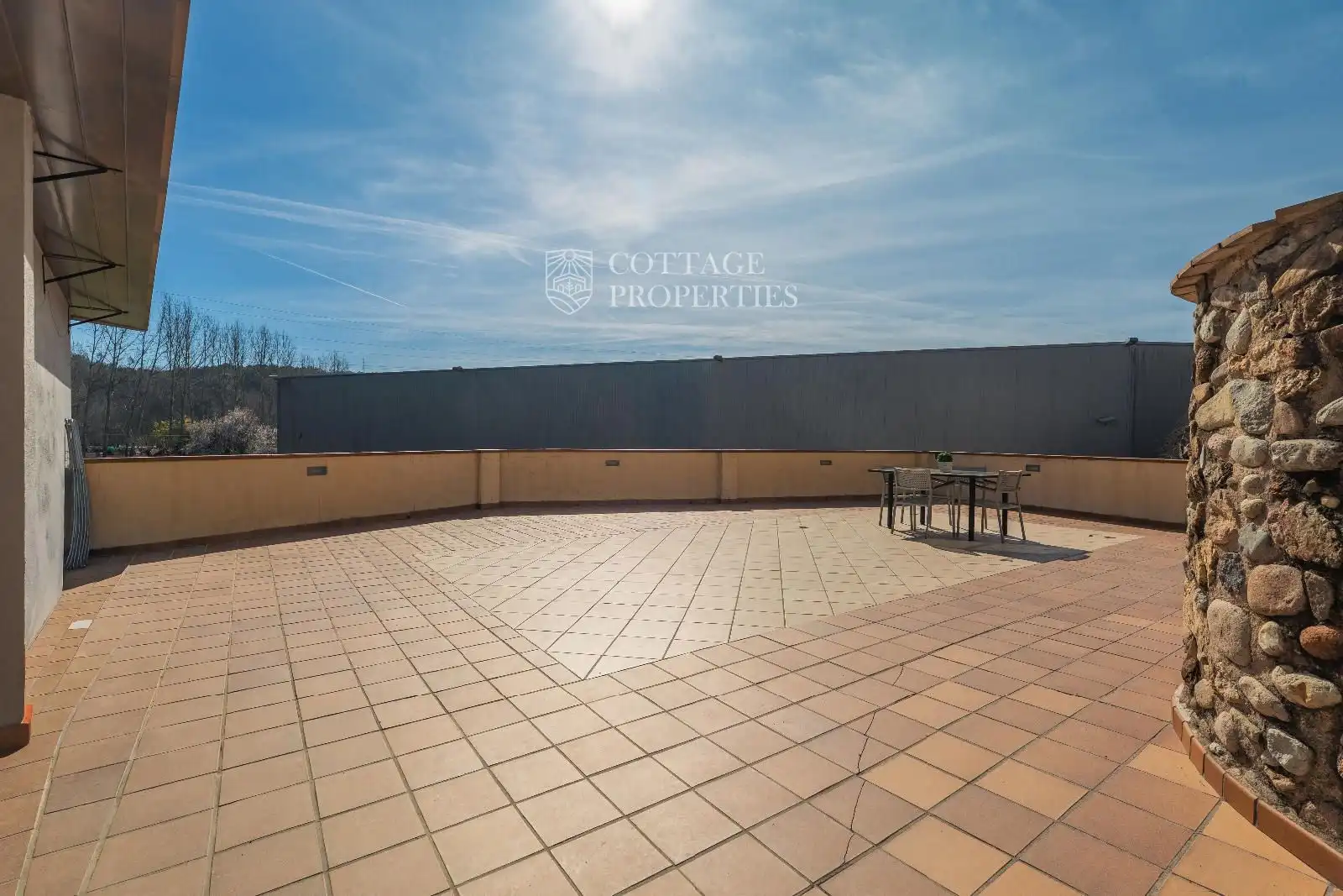 Terrassa de Finca rústica en venda en Sant Julià del Llor i Bonmatí amb Calefacció, Terrassa i Piscina