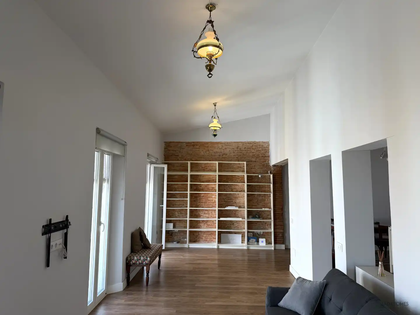 Sala de estar de Piso en venta en Badajoz con Aire acondicionado, Calefacción y Parquet