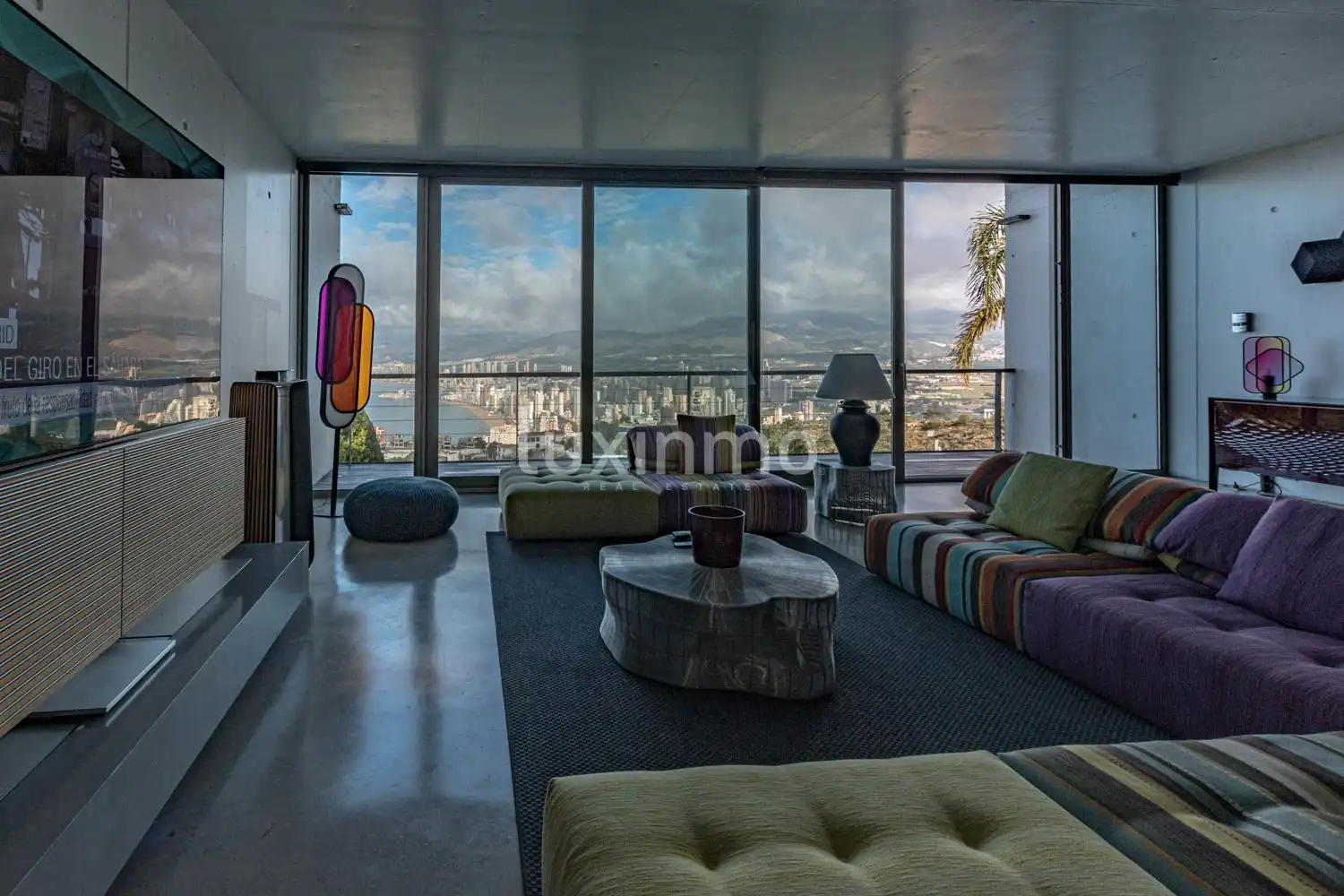 Sala de estar de Casa o chalet en venta en Benidorm con Aire acondicionado, Calefacción y Terraza