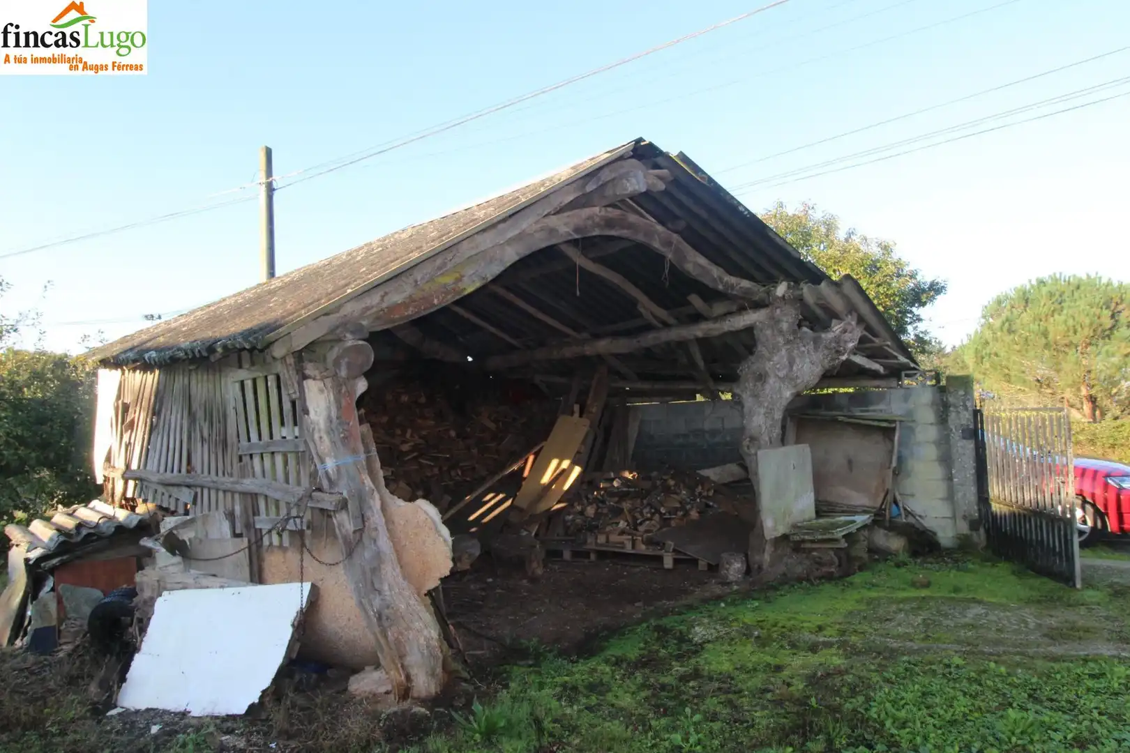 Vista exterior de Casa o chalet en venta en Lugo con Jardín privado y Amueblado