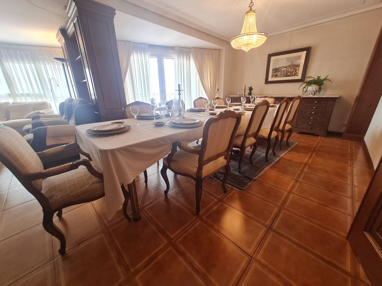 Menjador de Dúplex en venda en Castellón de la Plana / Castelló de la Plana amb Calefacció, Terrassa i Traster