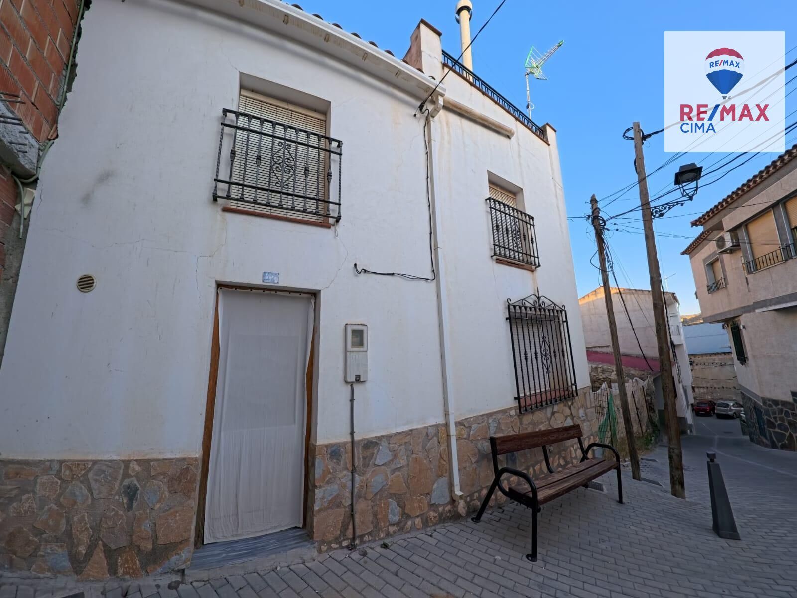 Vista exterior de Casa o xalet en venda en Cúllar