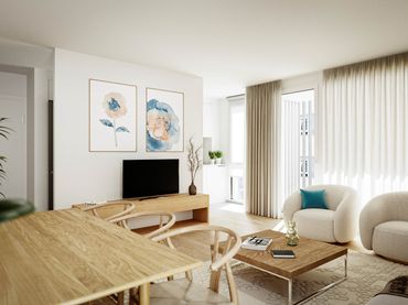 Piso de obra nueva con balcón en venta en Calle Facetos 44
