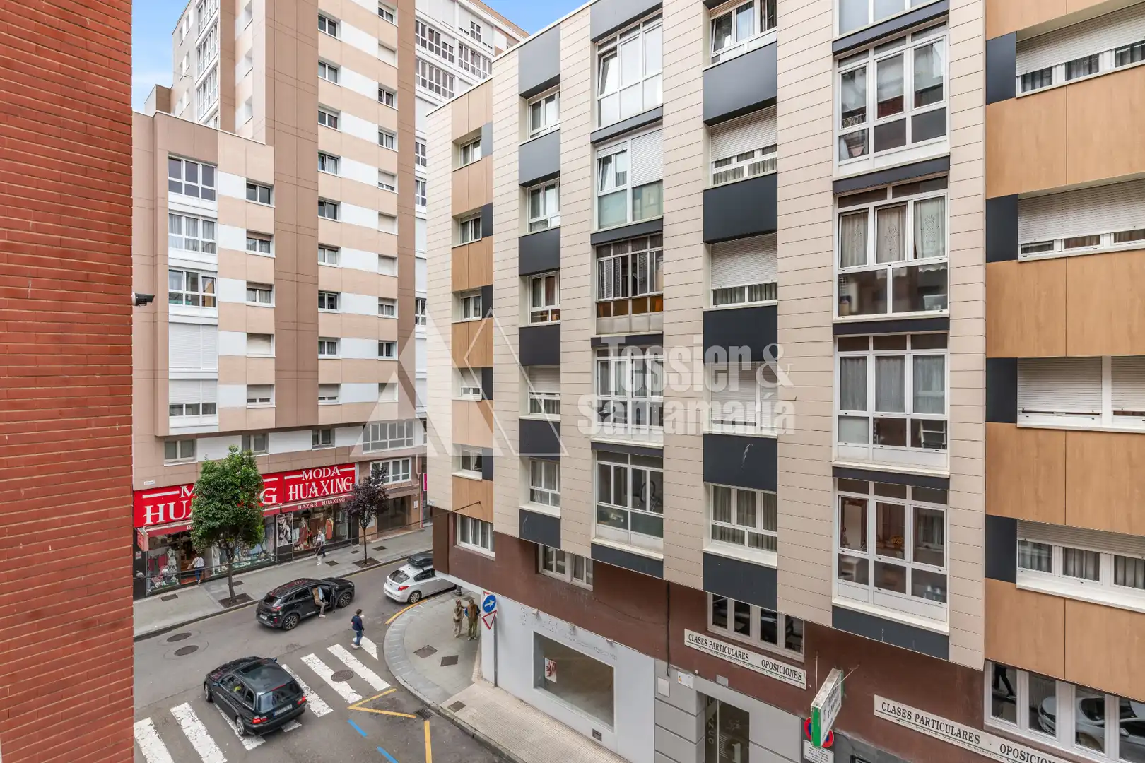 Vista exterior de Piso en venta en Gijón  con Calefacción, Amueblado y Horno