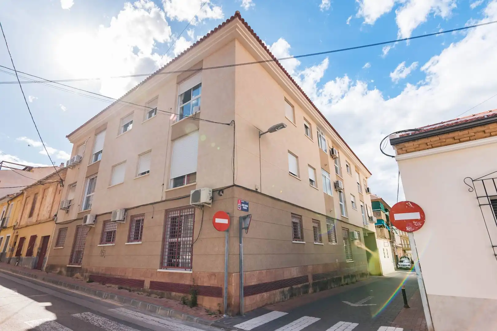 Vista exterior de Piso en venta en Murcia con Aire acondicionado, Calefacción y Trastero