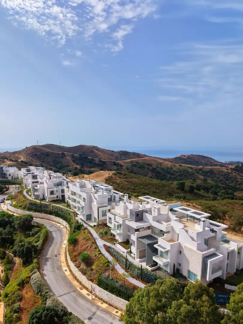 Exterior view of Ground floor for sale in Ojén  with Air Conditioner, Private garden and Terrace