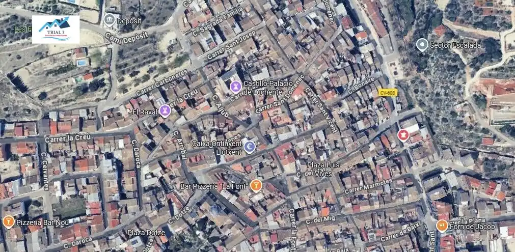Vista exterior de Piso en venta en Llutxent
