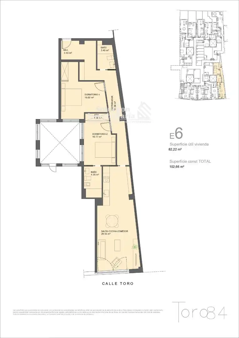 Apartamento en venta en Salamanca con Calefacción, Trastero y Amueblado