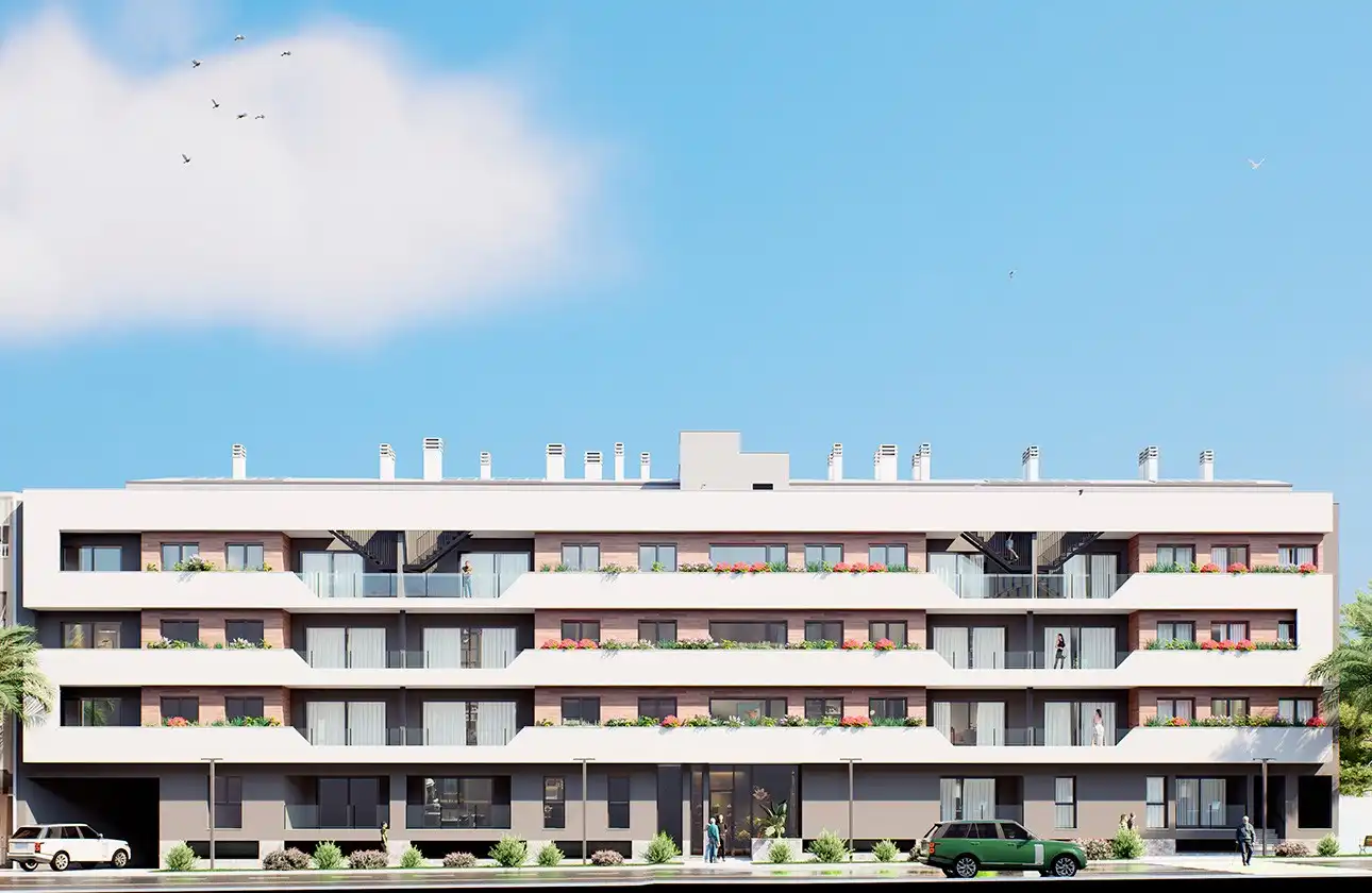 Vista exterior de Ático en venta en San Pedro del Pinatar con Aire acondicionado, Calefacción y Terraza