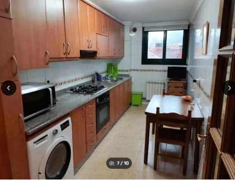 Cocina de Piso de alquiler en Santiago de Compostela  con Se aceptan mascotas