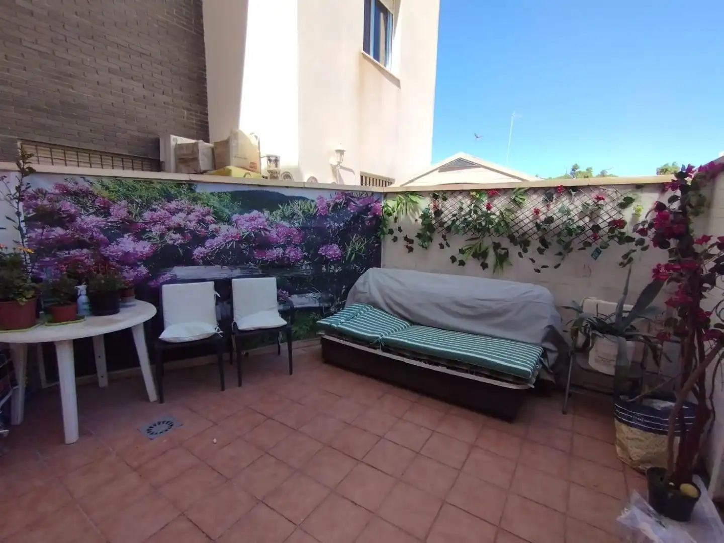 Terrace of Ground floor for rent in Roquetas de Mar