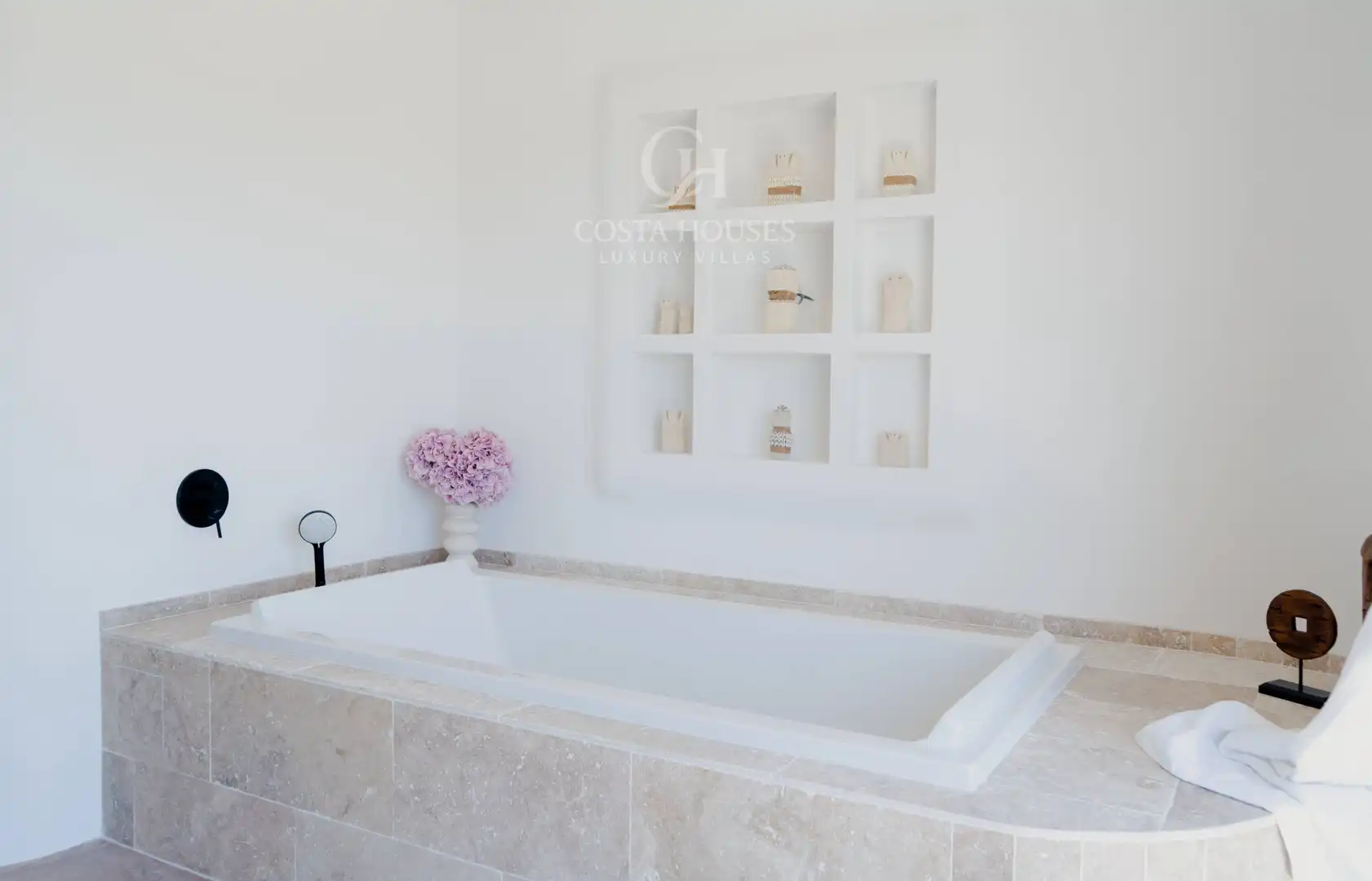 Baño de Casa o chalet en venta en Benissa con Aire acondicionado, Calefacción y Jardín privado