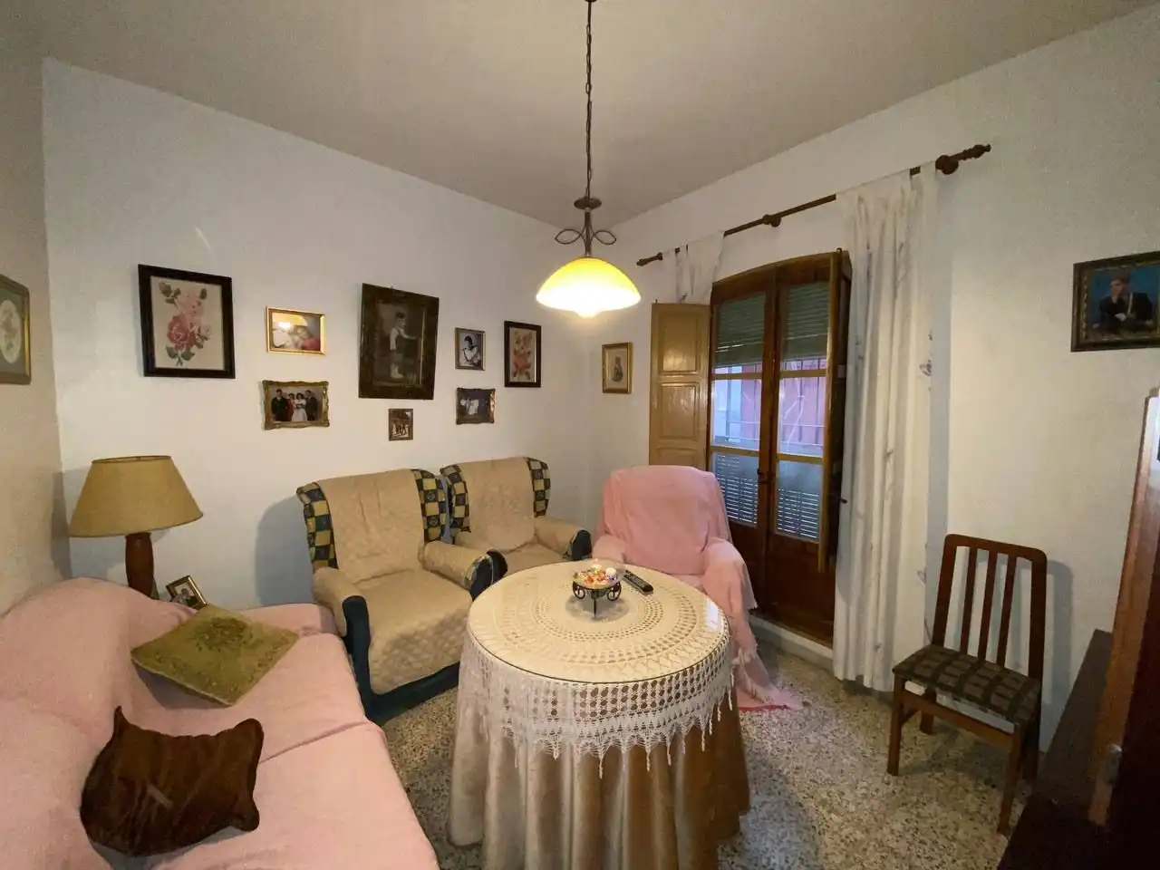 Sala de estar de Finca rústica en venta en Huécija con Jardín privado y Terraza