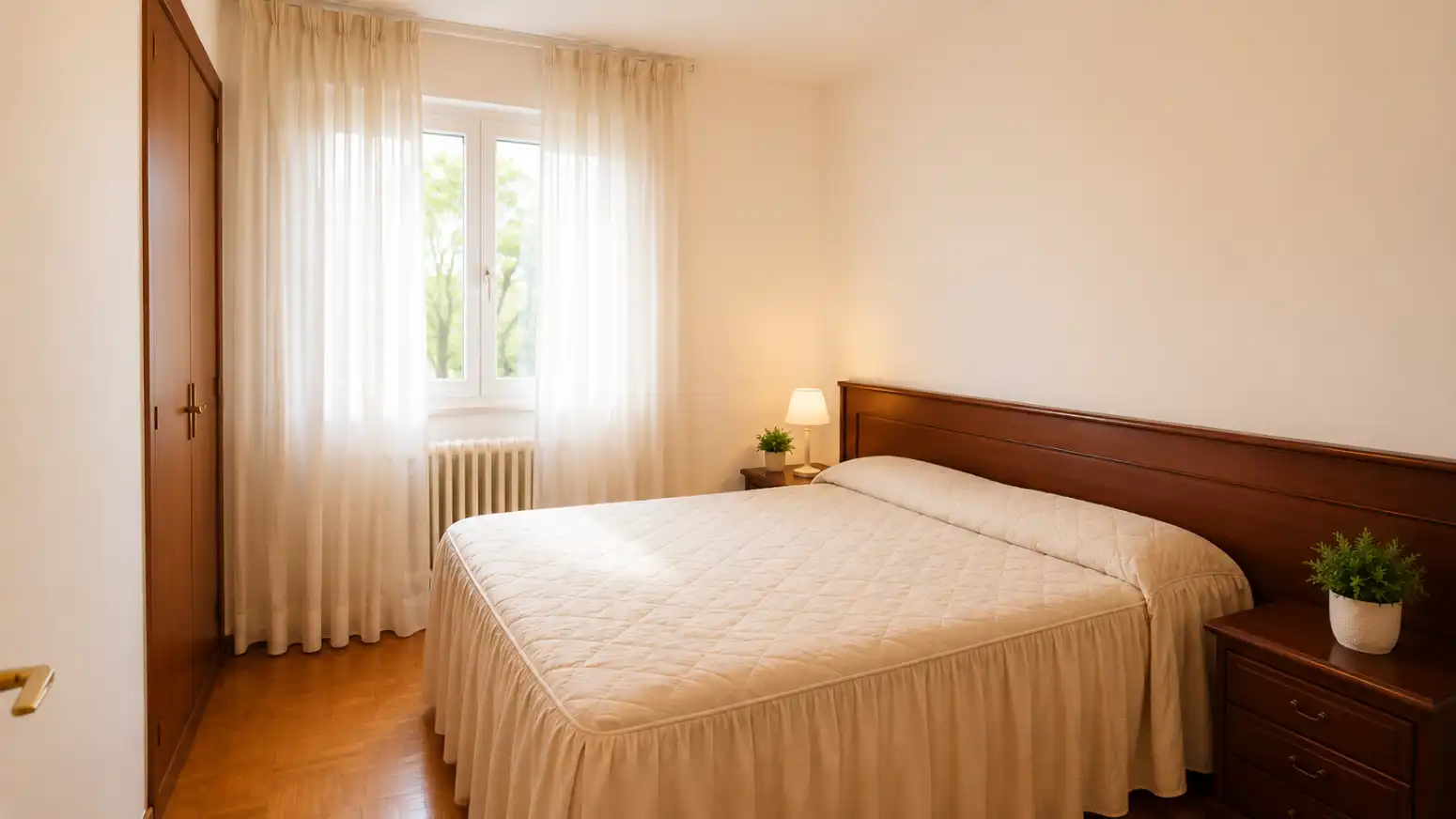 Bedroom of Flat for rent in Villava / Atarrabia  with Heating, Parquet flooring and Terrace