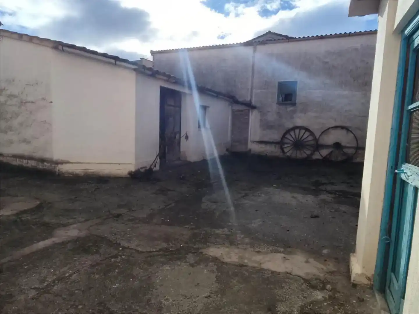 Vista exterior de Casa o chalet en venta en Fonz con Balcón