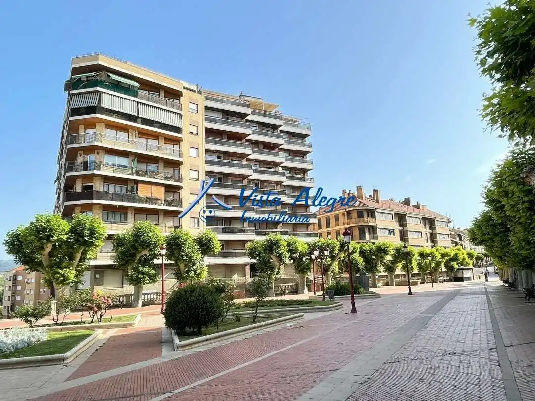 Vista exterior de Piso en venta en Haro con Calefacción, Terraza y Trastero
