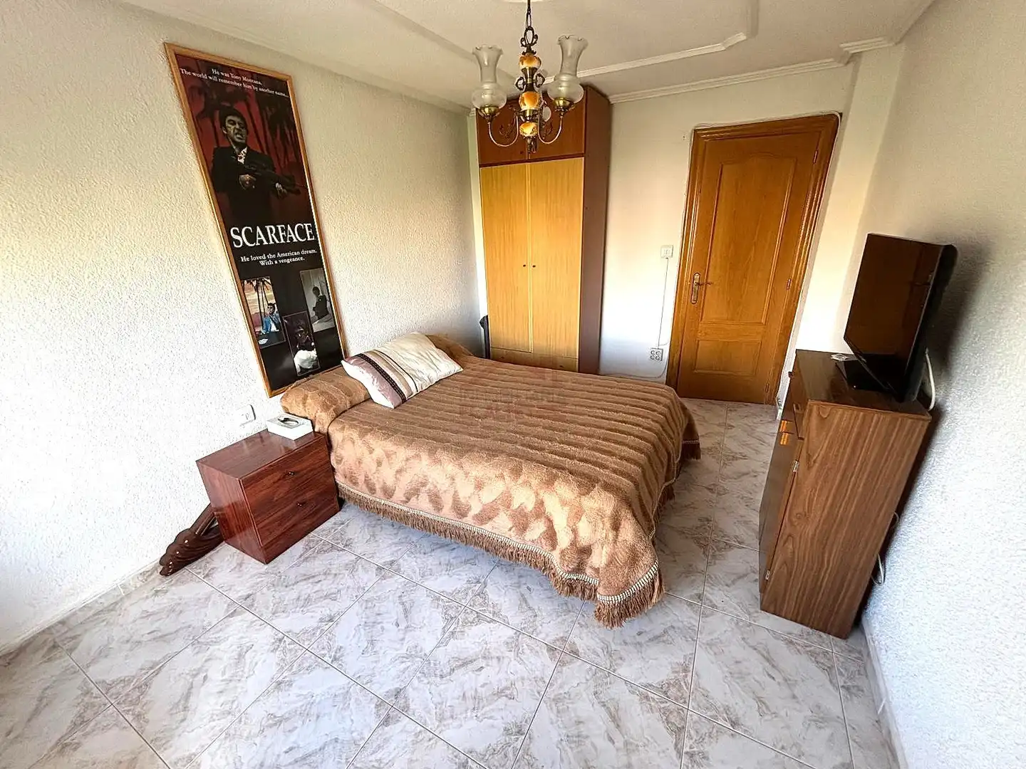 Bedroom of Flat for sale in Elche / Elx  with Furnished, Oven and Balcony