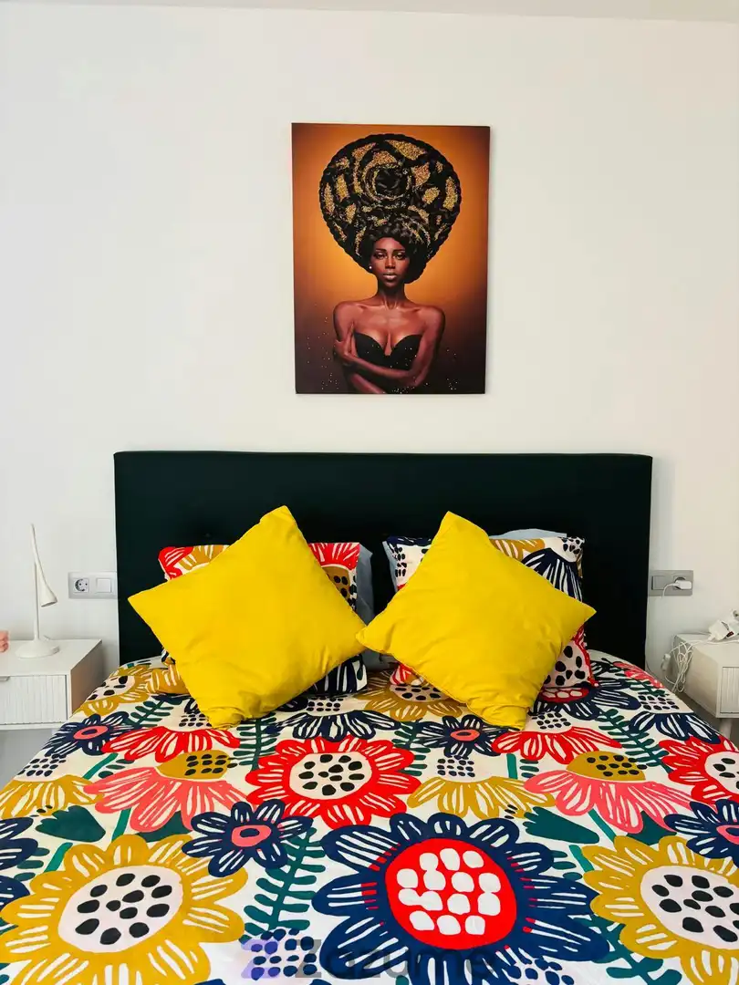 Bedroom of Flat for rent in Pájara  with Parquet flooring, Terrace and Swimming Pool