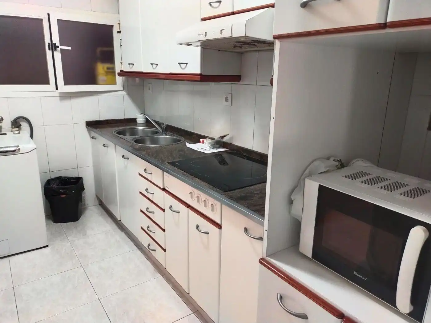 Cocina de Piso de alquiler en Tarragona con Amueblado, Horno y Lavadora