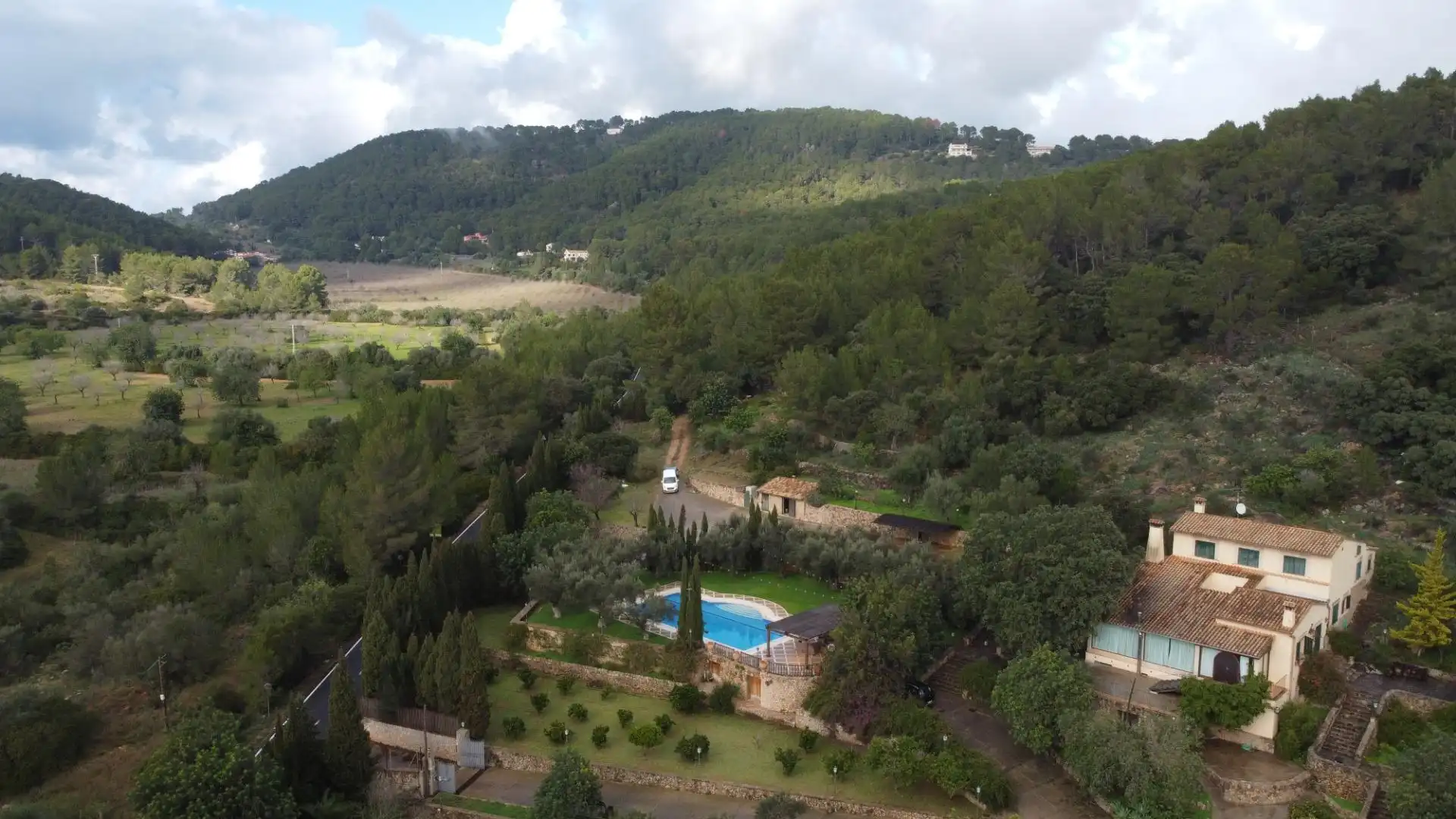 Jardín de Finca rústica de alquiler en  Palma de Mallorca con Aire acondicionado, Calefacción y Jardín privado