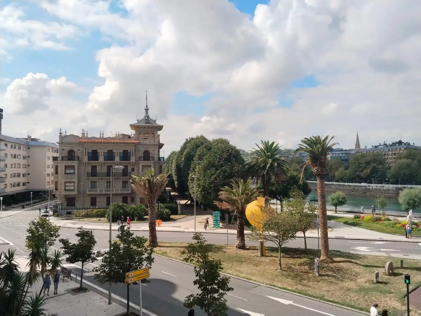 Exterior view of Flat for rent in Donostia - San Sebastián   with Heating and Furnished