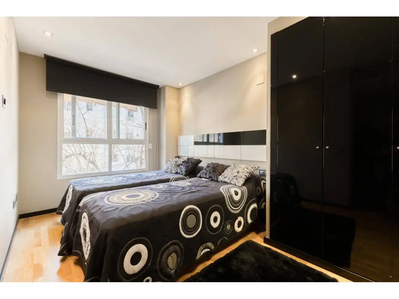 Schlafzimmer von Wohnung zum Verkauf in Valencia mit Klimaanlage, Heizung und Parkett