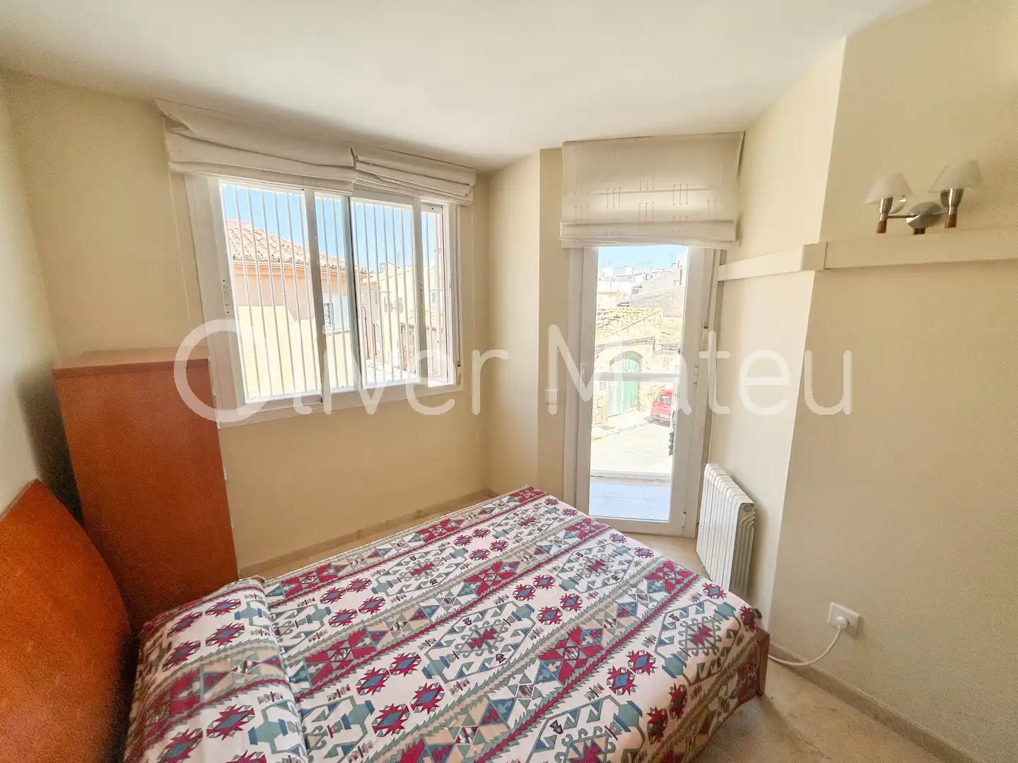 Schlafzimmer von Einfamilien-Reihenhaus zum Verkauf in  Palma de Mallorca mit Klimaanlage, Heizung und Terrasse