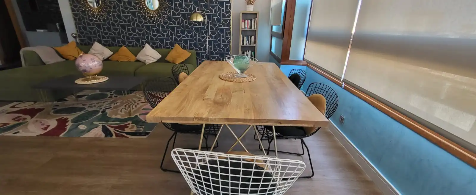 Dining room of Flat for rent in Torremolinos  with Air Conditioner, Heating and Parquet flooring