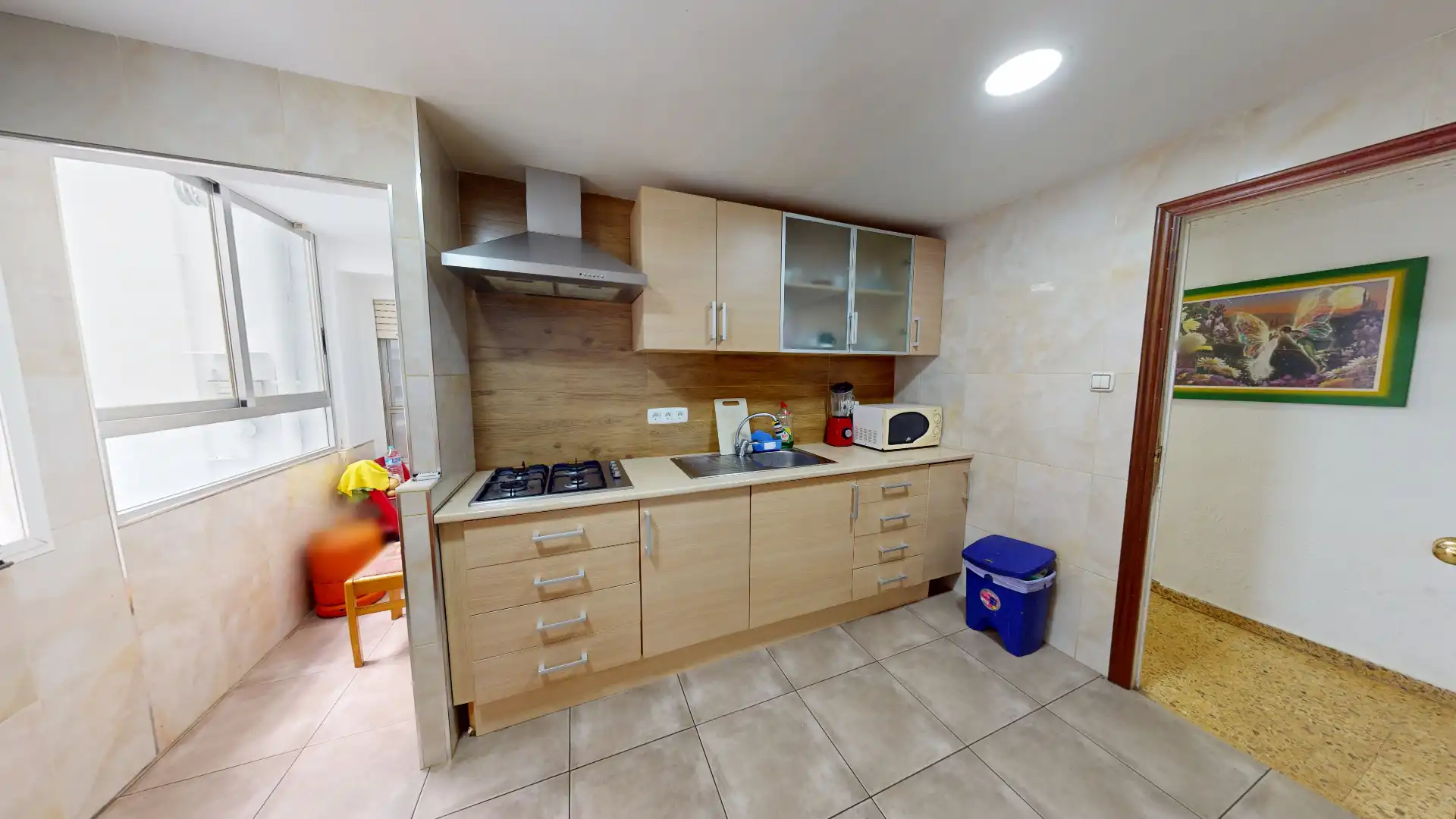 Küche von Wohnung zum Verkauf in Alcoy / Alcoi mit Ofen, Balkon und Internet