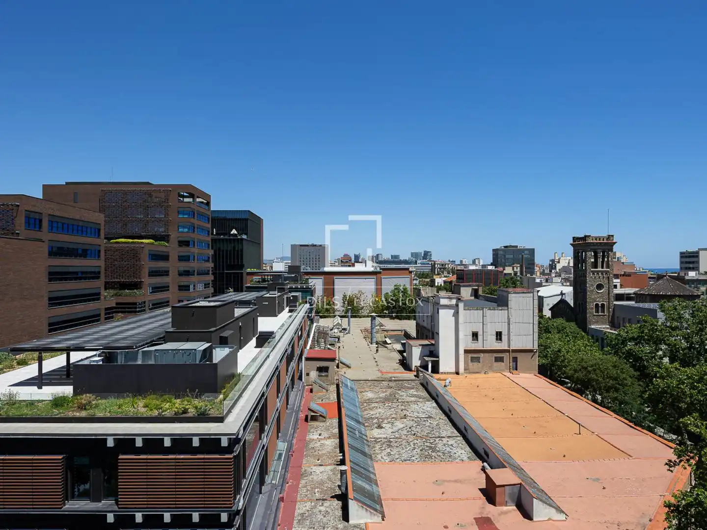 Exterior view of Flat for sale in Barcelona  with Air Conditioner, Terrace and Furnished
