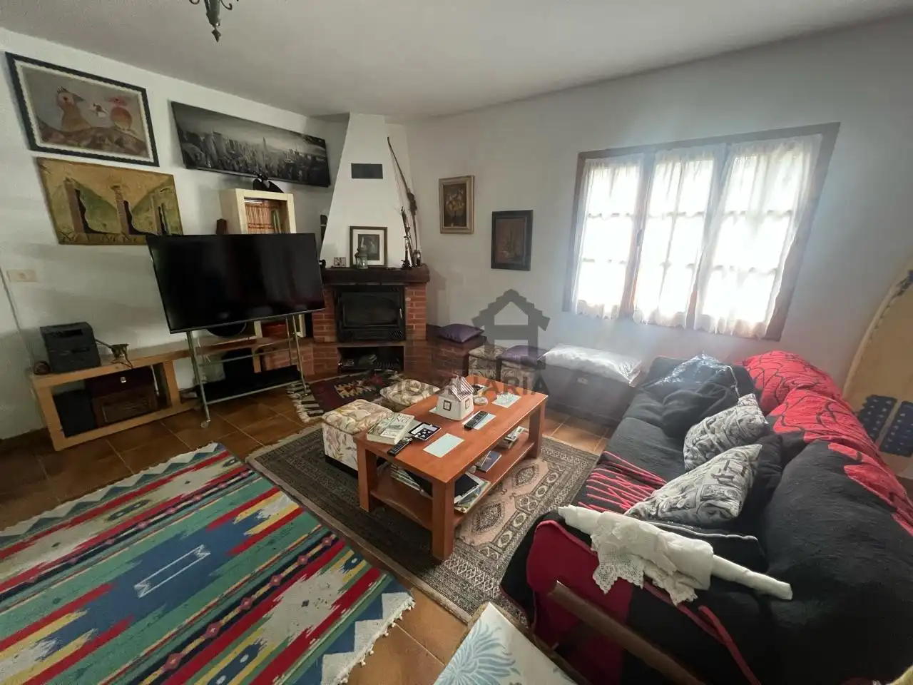 Sala de estar de Casa o chalet en venta en Taboadela con Jardín privado, Trastero y Amueblado