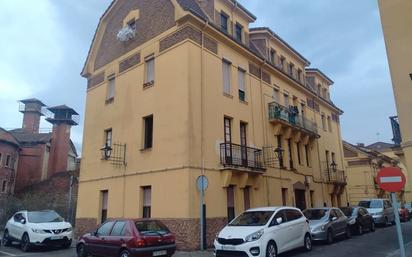 Exterior view of Flat for sale in Langreo  with Heating, Furnished and Oven