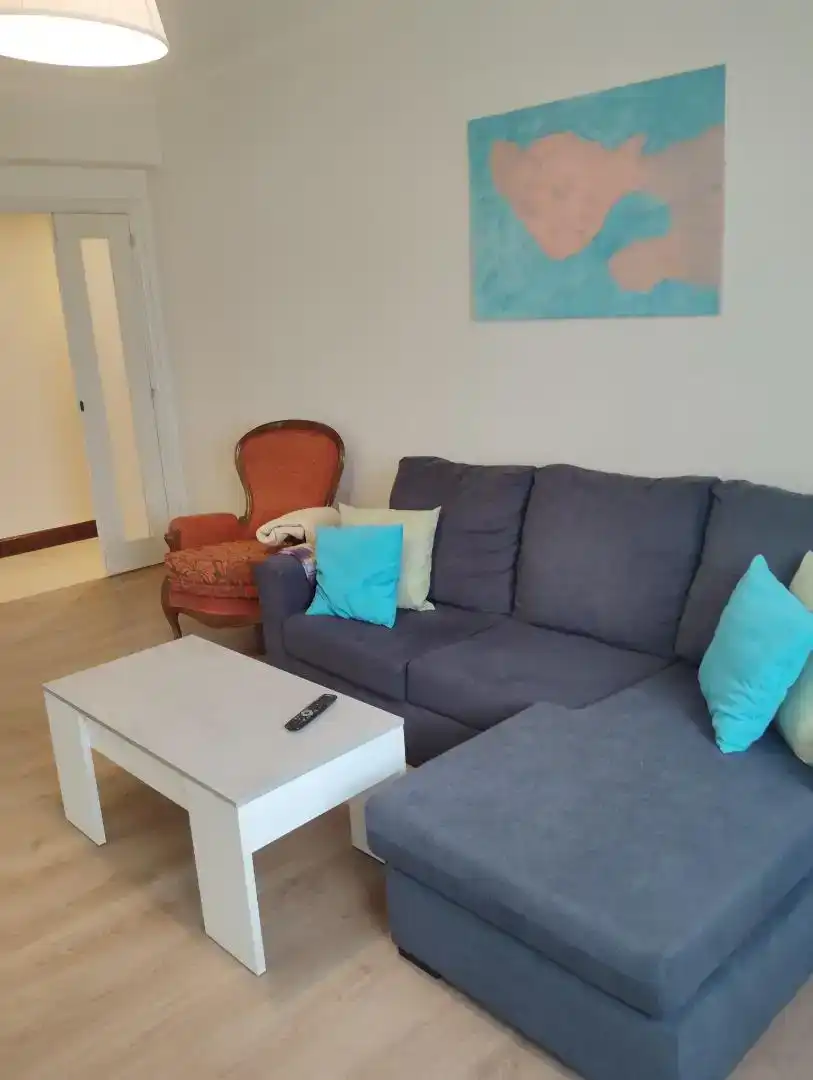 Wohnzimmer von Wohnung zur Miete in Lugo mit Privatgarten, Abstellraum und Möbliert