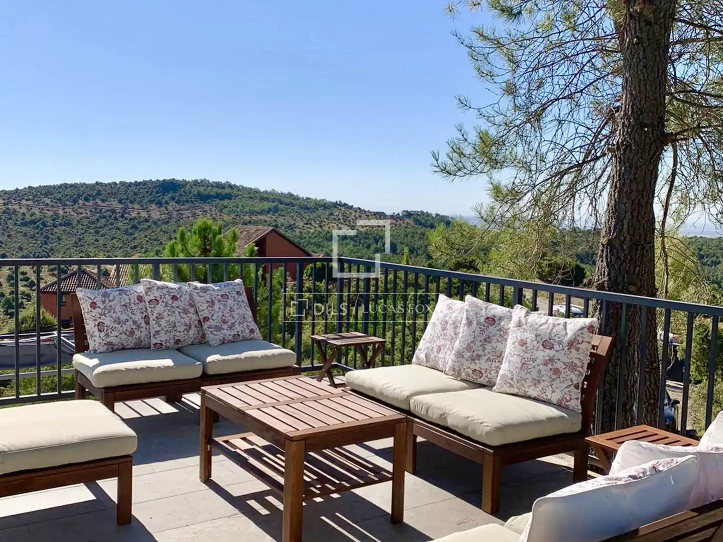 Terrassa de Casa o xalet en venda en Torremocha de Jarama amb Calefacció, Jardí privat i Terrassa