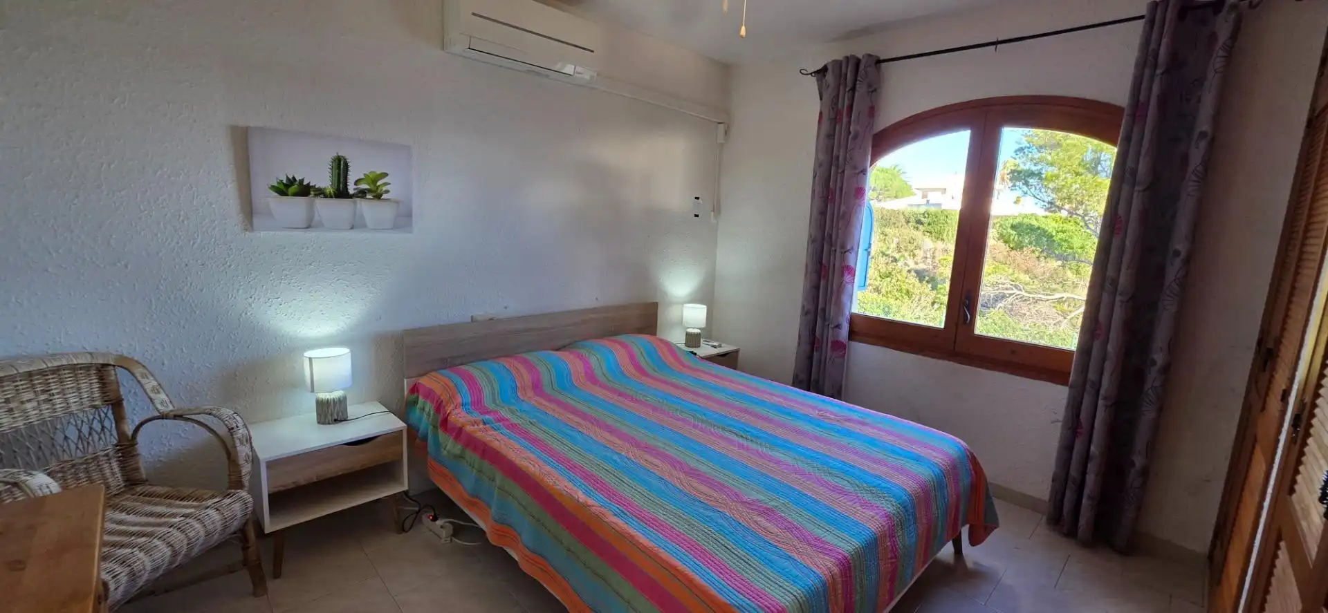 Habitación de Casa o chalet en venta en L'Ametlla de Mar  con Aire acondicionado, Jardín privado y Terraza