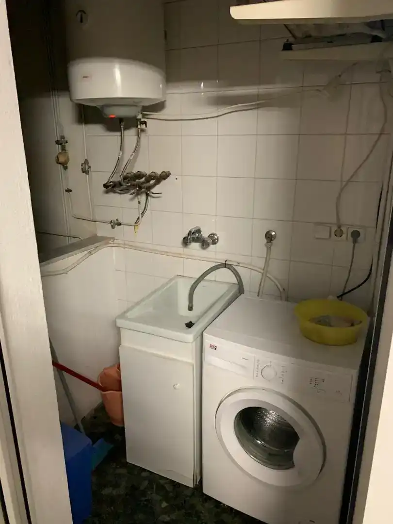 Kitchen of Flat for rent in Villena  with Air Conditioner, Storage room and Furnished