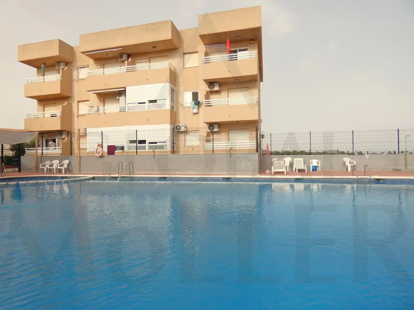Piscina de Apartament de lloguer en Cartagena amb Terrassa, Moblat i Forn