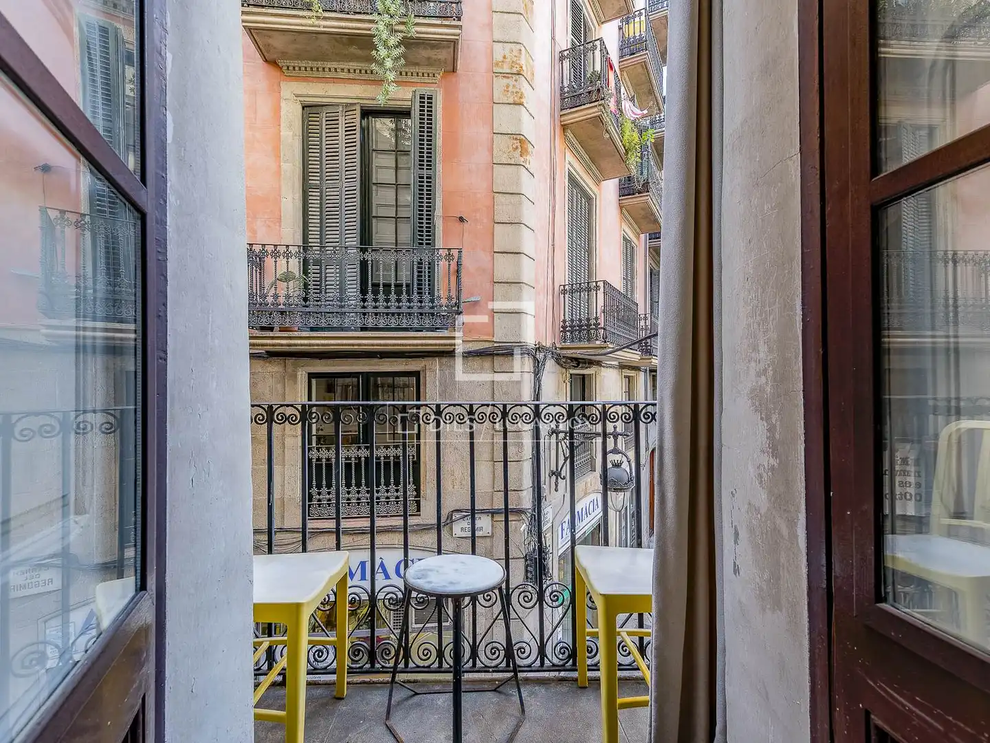 Balcony of Flat for sale in Barcelona  with Air Conditioner, Terrace and Balcony