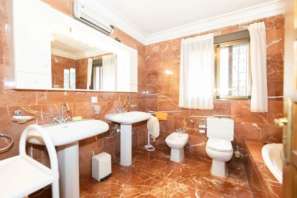 Bathroom of Houses for sale in Dénia  with Air Conditioner, Private garden and Terrace