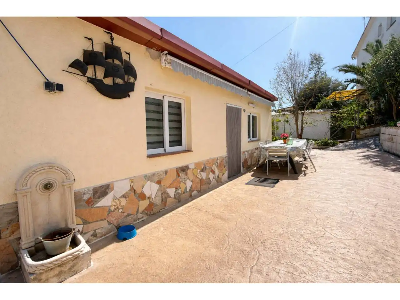 Jardín de Casa o chalet en venta en Riells i Viabrea con Aire acondicionado y Terraza