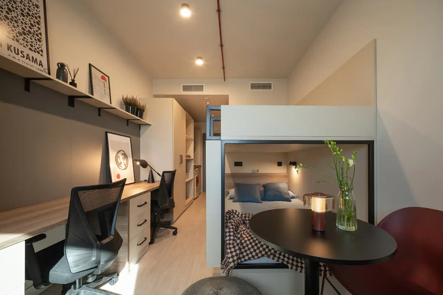 Bedroom of Study for rent in Armilla  with Air Conditioner, Terrace and Furnished