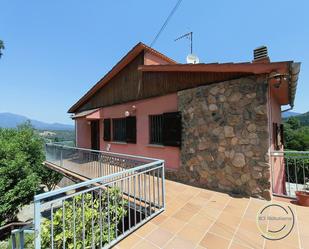 Exterior view of House or chalet for sale in Vallgorguina  with Air Conditioner, Heating and Terrace