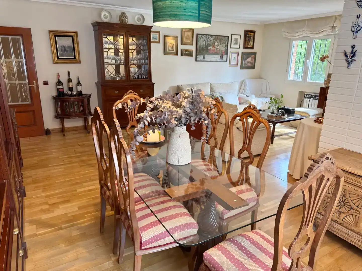 Comedor de Piso en venta en Las Rozas de Madrid con Aire acondicionado, Jardín privado y Parquet