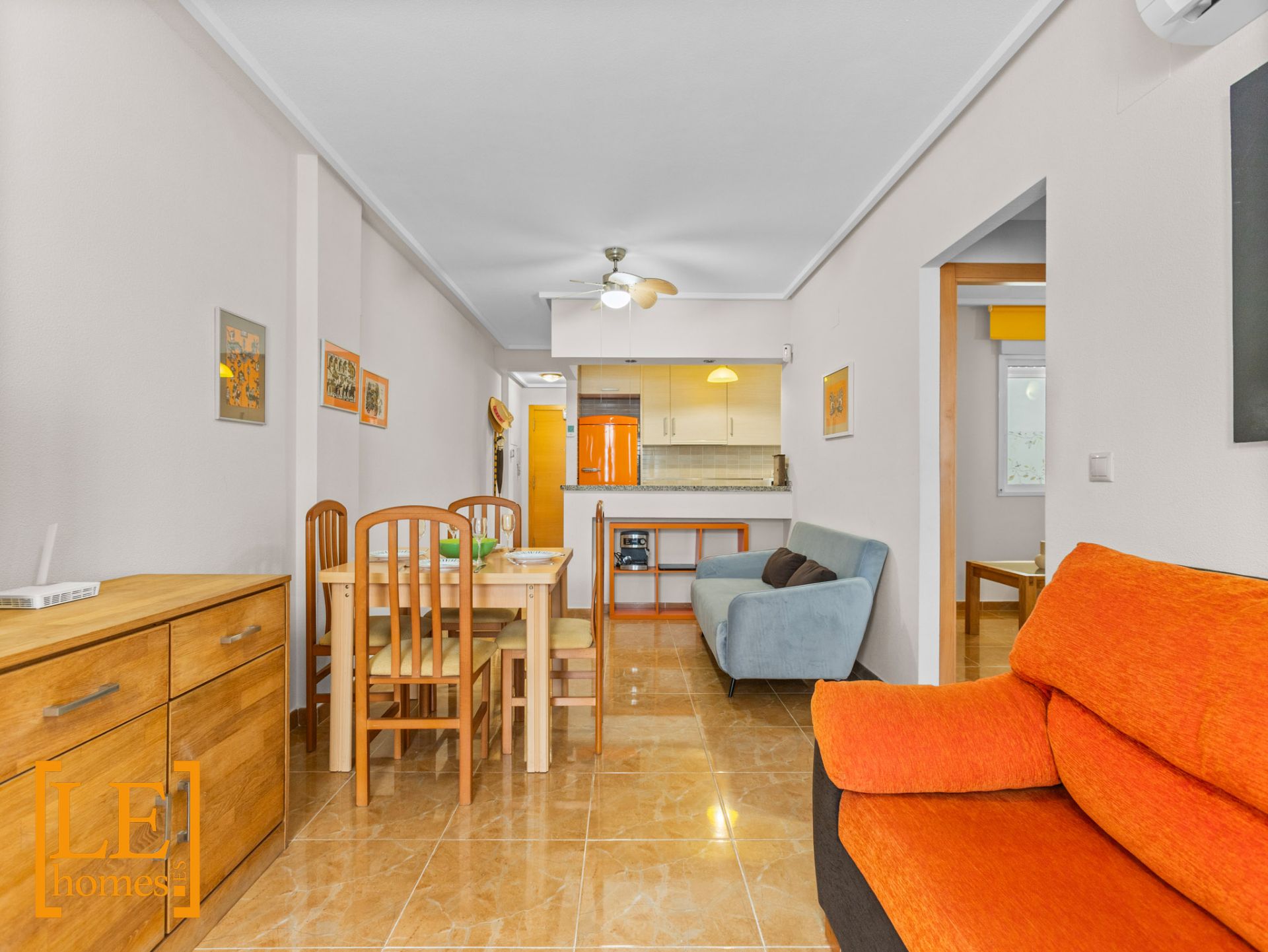 Living room of Apartment for sale in Torrevieja  with Air Conditioner, Heating and Furnished