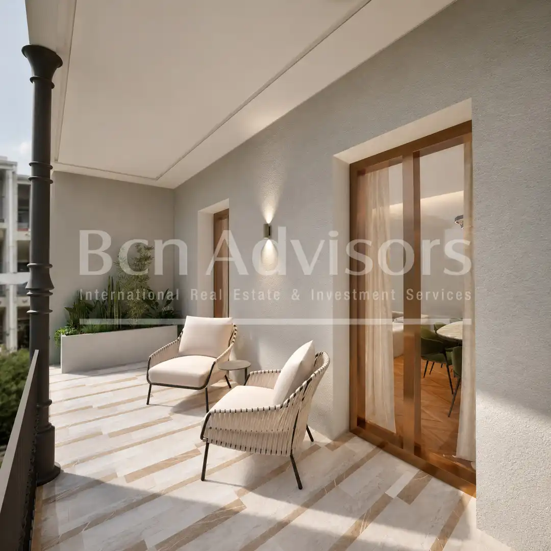 Appartamento con terrazza in vendita a Eixample
