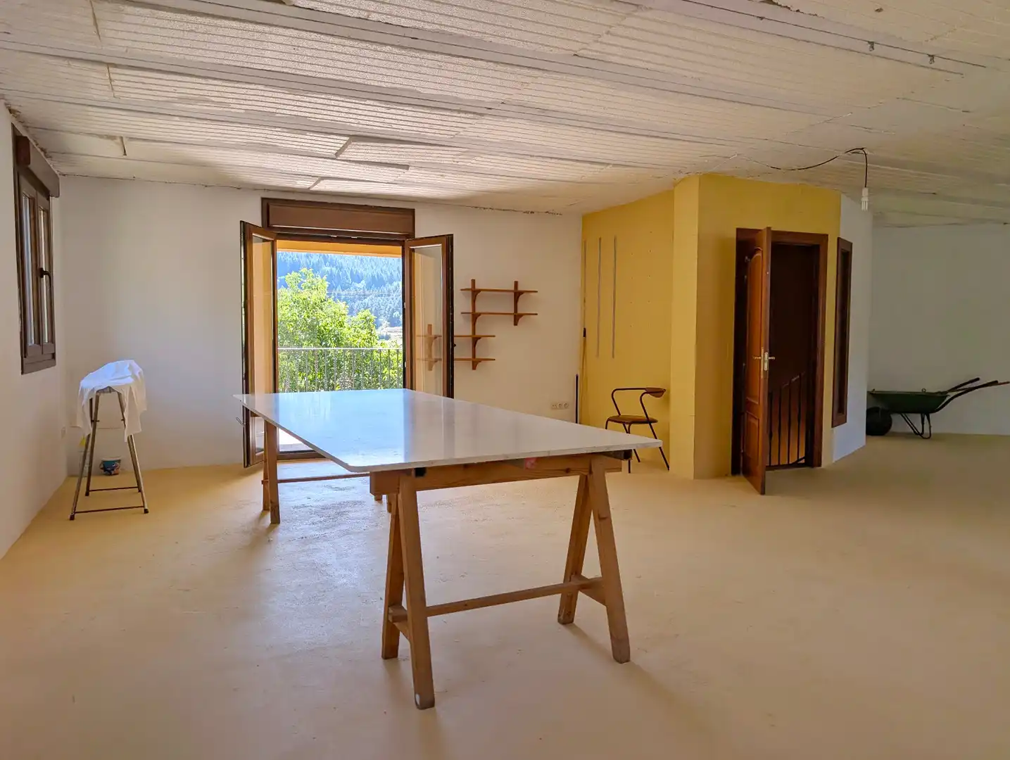 Dining room of Houses for sale in Zorraquín  with Heating, Parquet flooring and Terrace