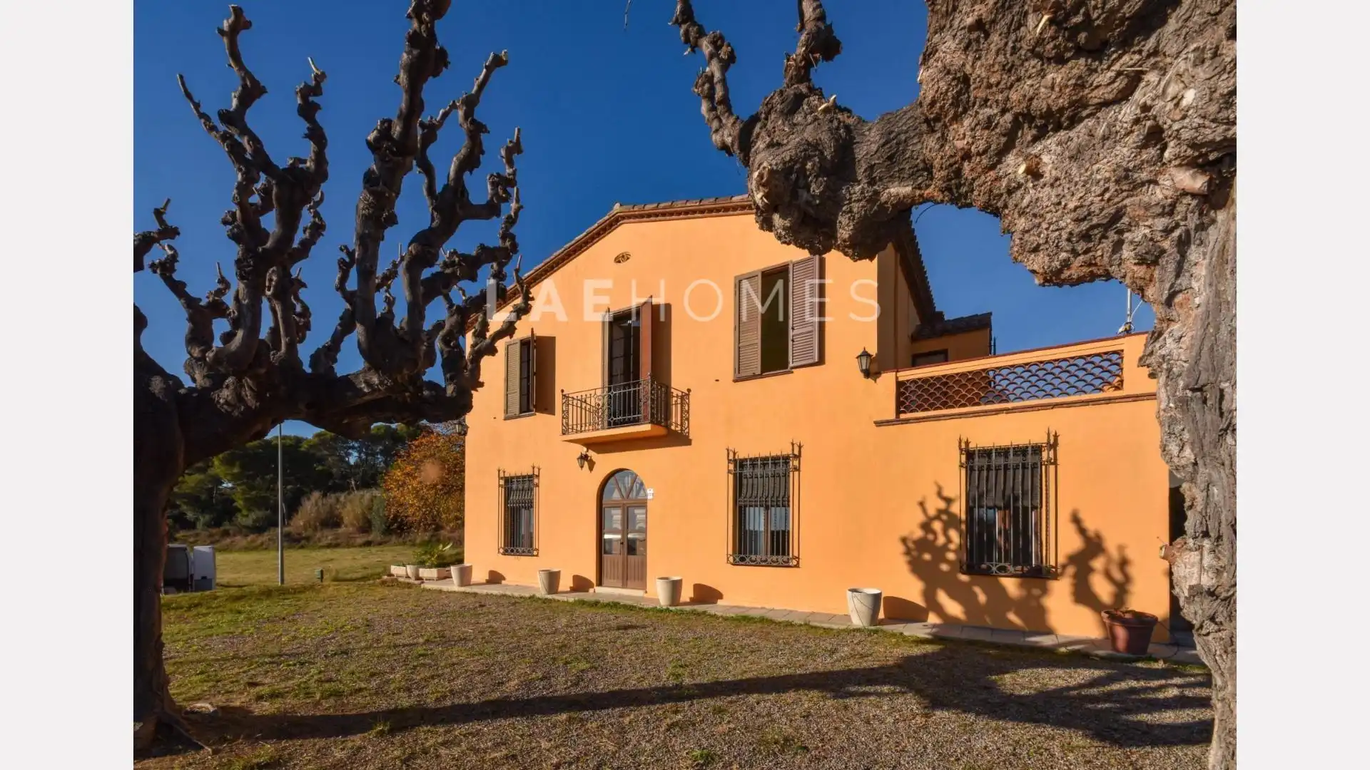 Vista exterior de Casa o chalet en venta en Sant Andreu de Llavaneres con Aire acondicionado y Jardín privado
