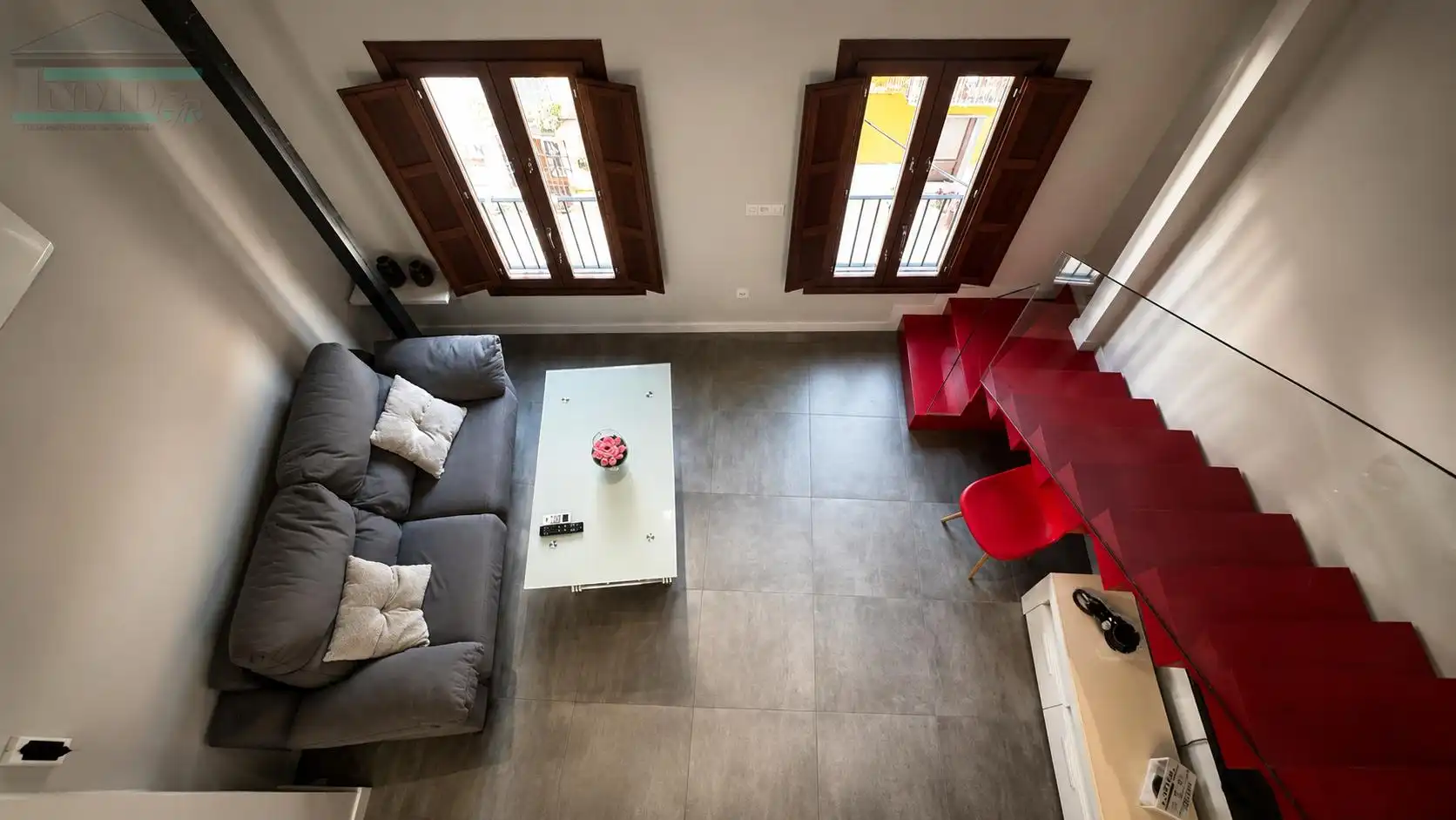 Living room of Duplexes for rent in Granada  with Air Conditioner, Furnished and Washing machine