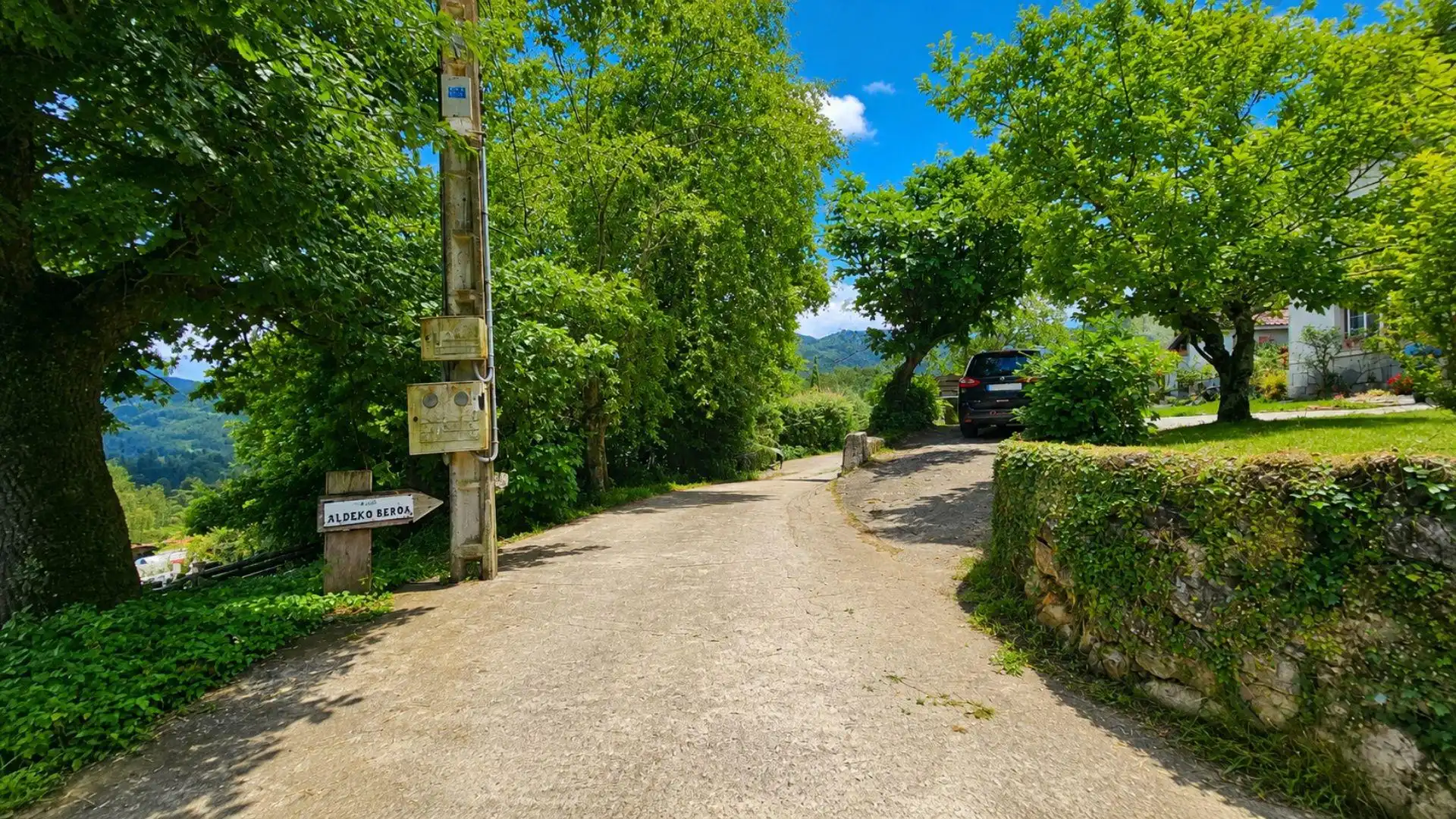 Vista exterior de Casa o xalet en venda en Markina-Xemein amb Jardí privat