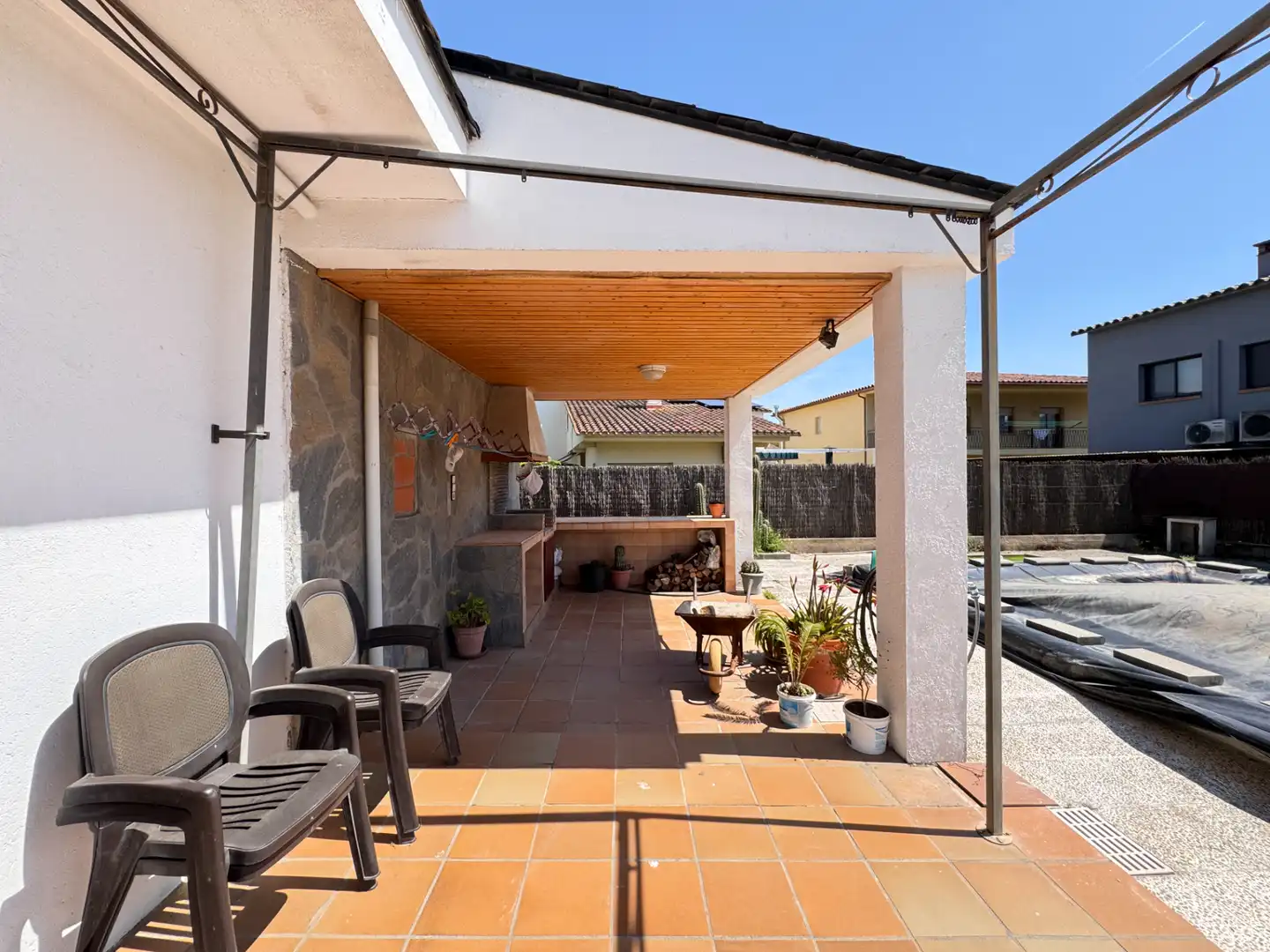 Terraza de Casa o chalet en venta en Llinars del Vallès con Aire acondicionado, Calefacción y Terraza